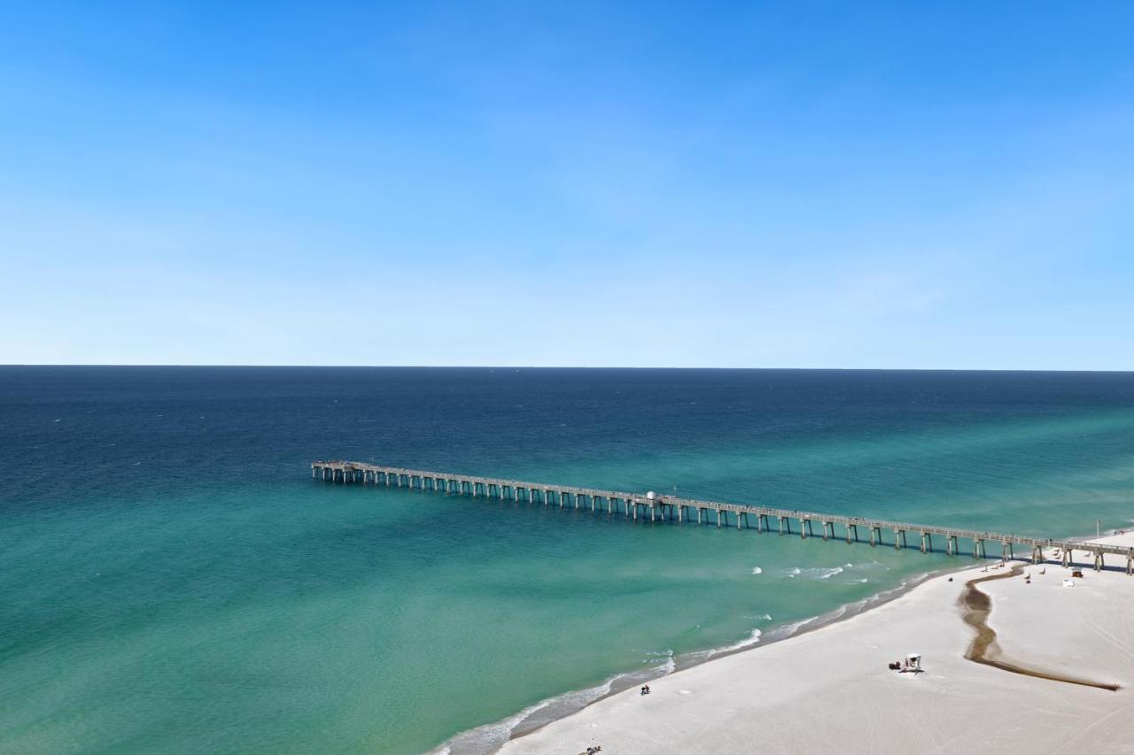 Beachfront Stunning View 100 Ft Long Swimming Pool パナマシティービーチ エクステリア 写真